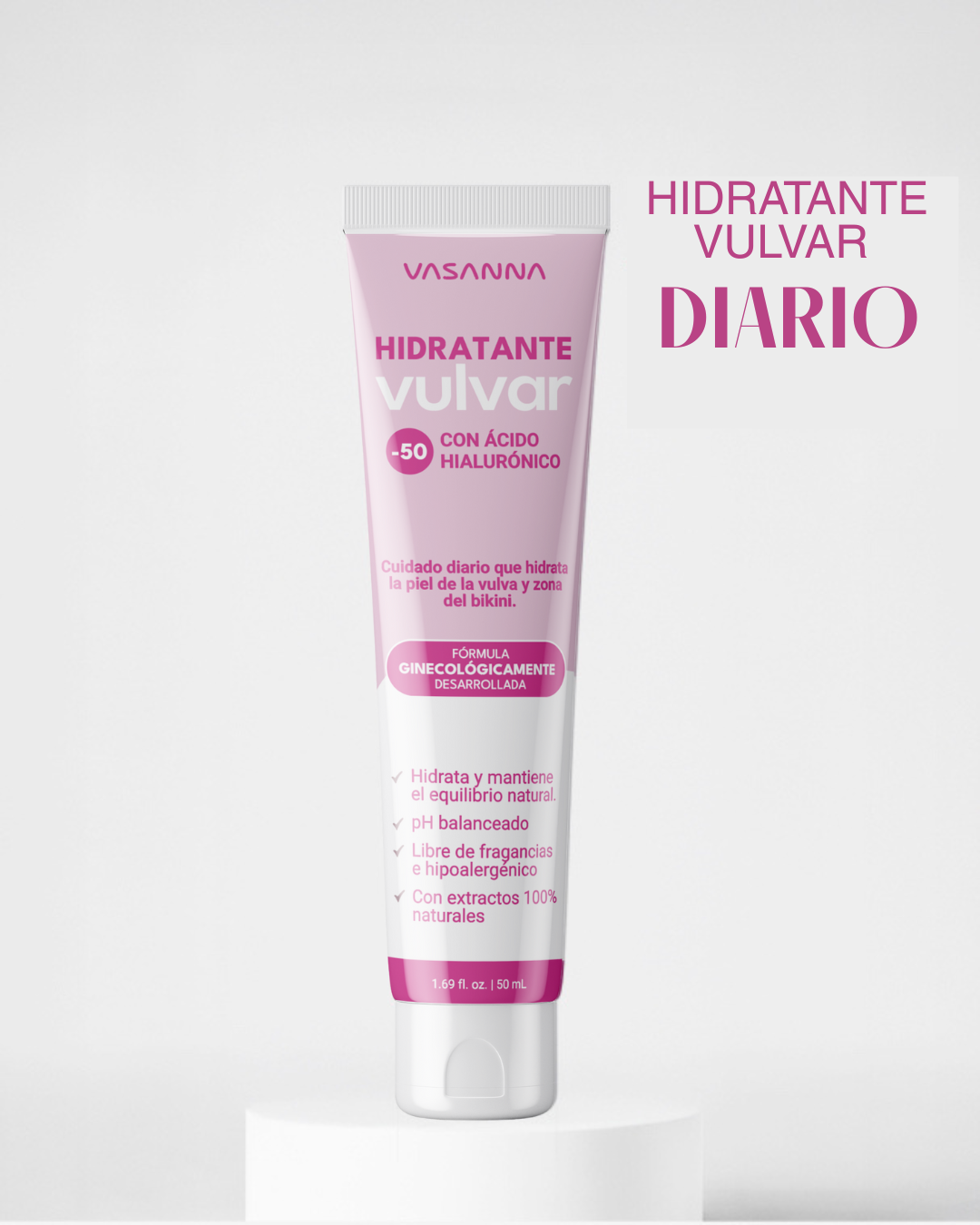 Hidratante Íntimo Con Ácido Hialurónico -50 / 50 ml