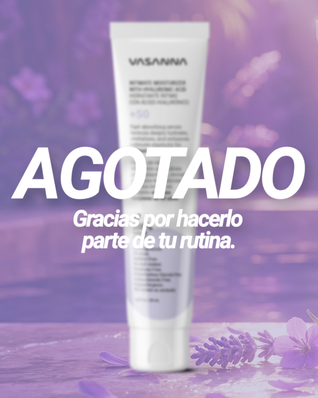 Hidratante Íntimo Con Ácido Hialurónico +50 / 50 ml